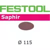Kép 1/4 - Festool csiszolópapír Saphir STF D115/0 P80 SA/25 (25db/csomag)