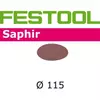 Kép 1/4 - Festool csiszolópapír Saphir STF D115/0 P50 SA/25 (25db/csomag)