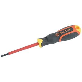 Tactix VDE csavarhúzó lapos szigetelt 5.5x125 mm T