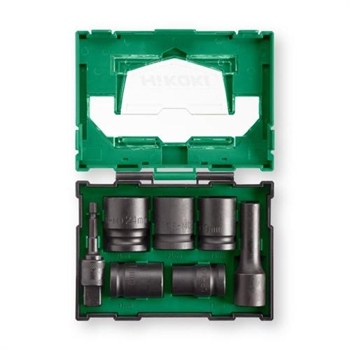 Hitachi-Hikoki gépi dugókulcs készlet 1/2 7 részes HSC box2